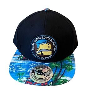 Royal George Route Railroad Embroidered Canon City,Colorado Black Snap Back Hat